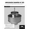 Operating manual implosion damper IK 250