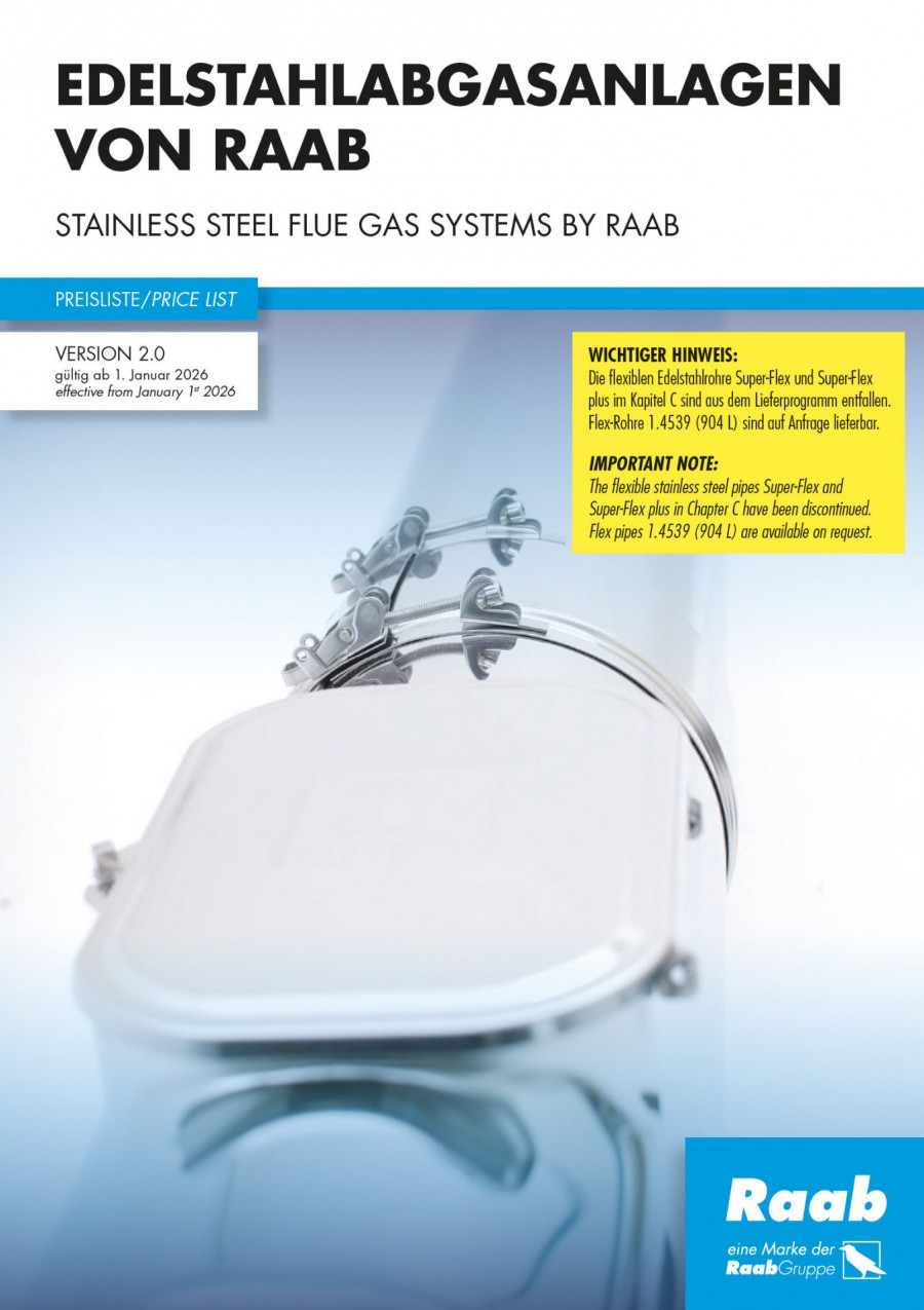 Preisliste Raab