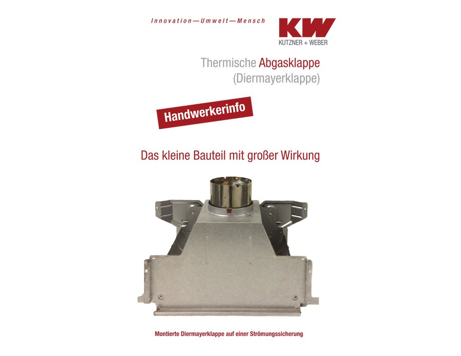 Handwerkerinfo Thermische Abgasklappen